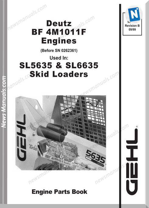 Gehl Deutz-Bf4M1011F-Engine-Service-Parts-907763-Rev-B