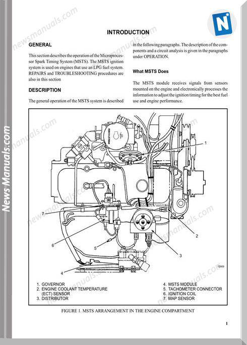 Gm 3.0L Engine Msts English Language Repair Manual