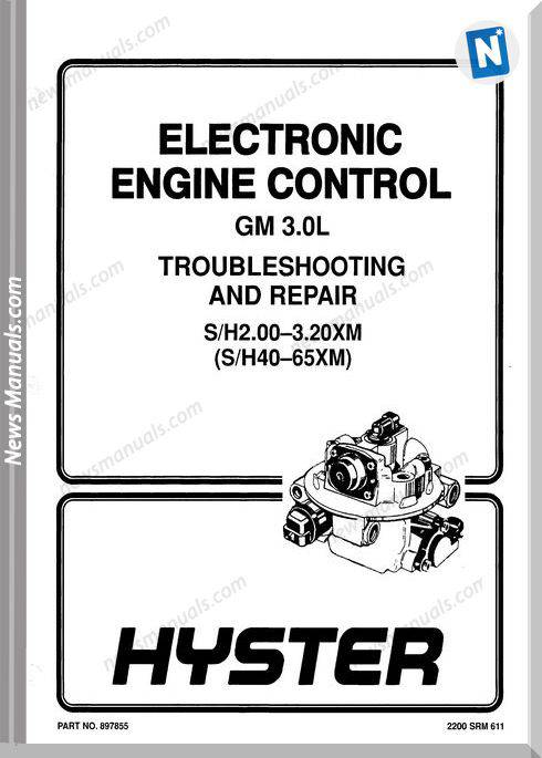Gm Hyster Eec-Repair (Gm Hyster 3.0L) (Early Modules)