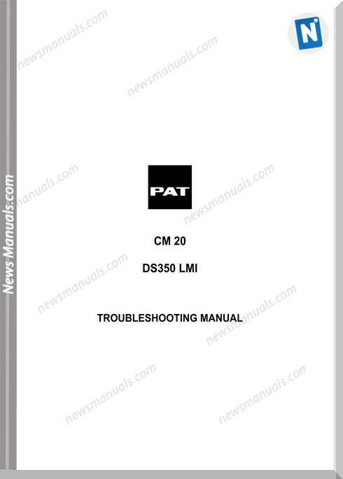 Grove Pat Cm20 Ds350 Lmi Troubleshooting Manual