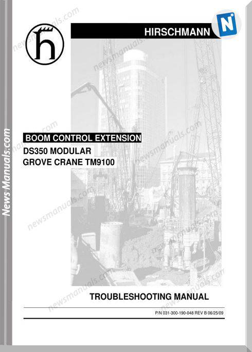 Grove Pat Ds350Mt M91001 Troubleshooting Manual
