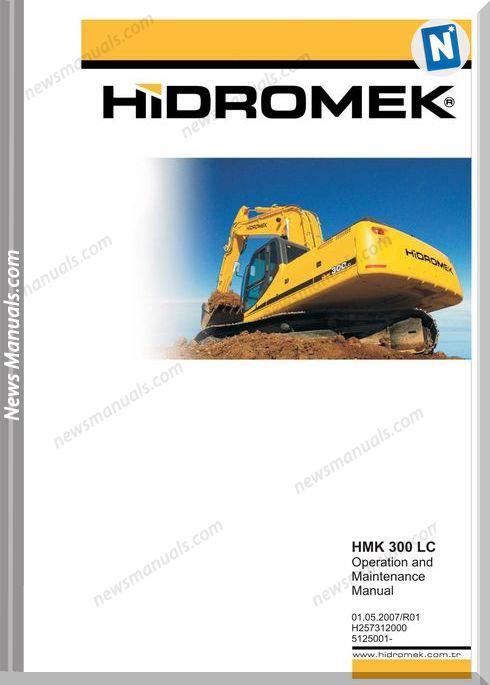 Hidromek Hmk 300Lc Operation And Maintenance Manual