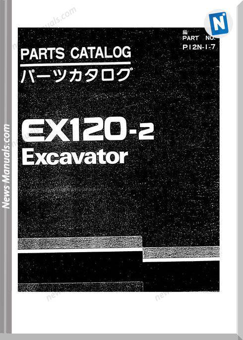 Hitachi Ex120-2 Excavator Parts Catalog