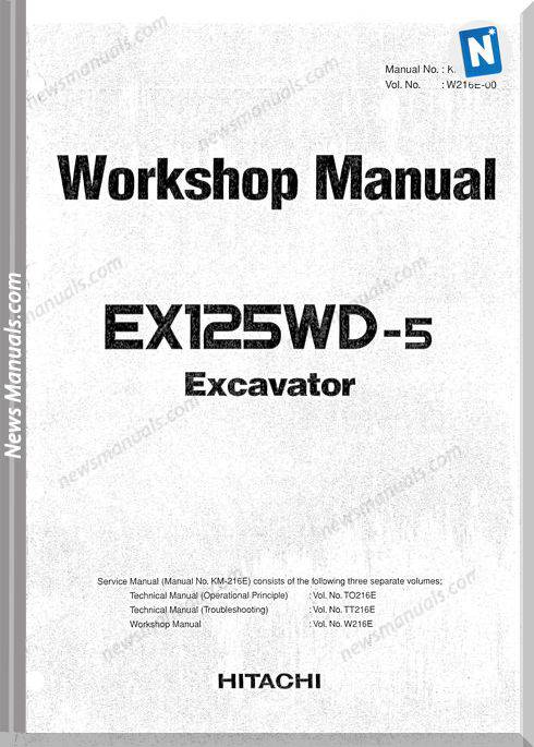 Hitachi Ex125Wd-5 Workshop Manual