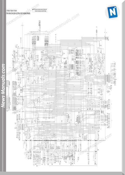 Hitachi Zx140W 170W 190W 210W 220W 3 Electrical Circuit Diagram