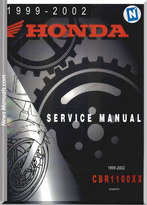 Honda 99 02 Cbr1100Xx Service Manual