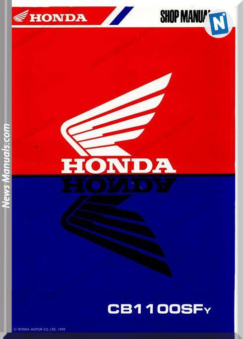 Honda Cb1 1100Sf Workshop Manual