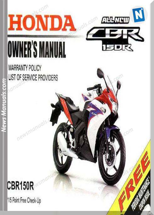 Honda Cbr150R Fi 2011 Owners Manual English
