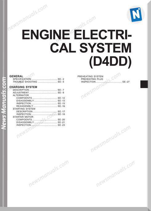 Hyundai County Engine Electric