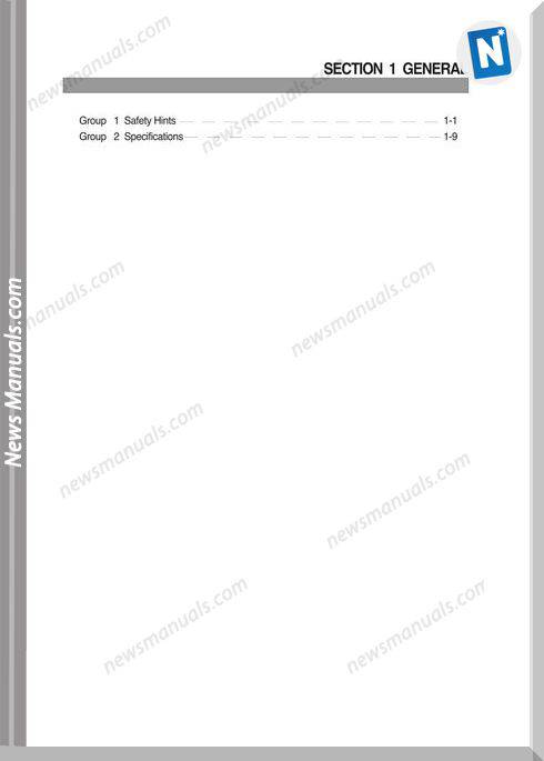 Hyundai Crawler Excavator R210Lc-7 Service Manual