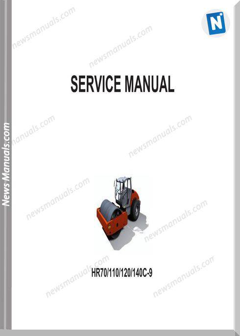 Hyundai Road Roller Hr70 110 120 140C 9 Repair Manual