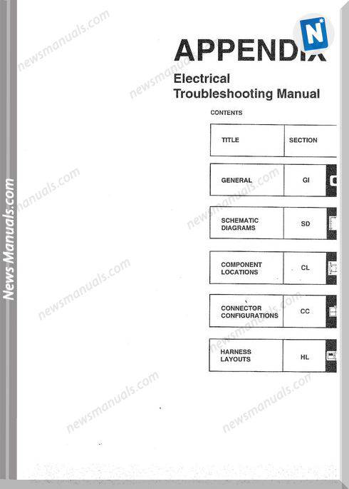 Hyundai Sonata 1997 Electrical Troubleshooting Manual