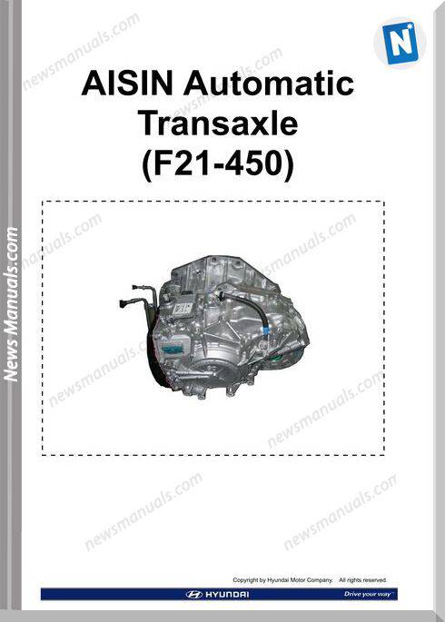 Hyundai Training Cd2 Aisin Automatic Transaxle F21 450 2009