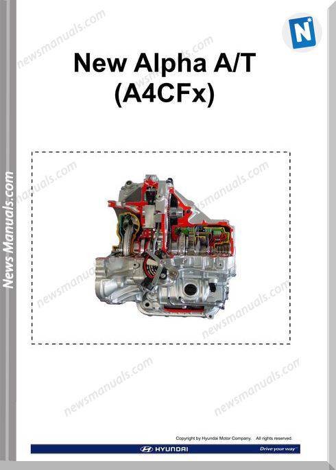 Hyundai Training Cd2 Automatic Transmission A4Cfx 2009