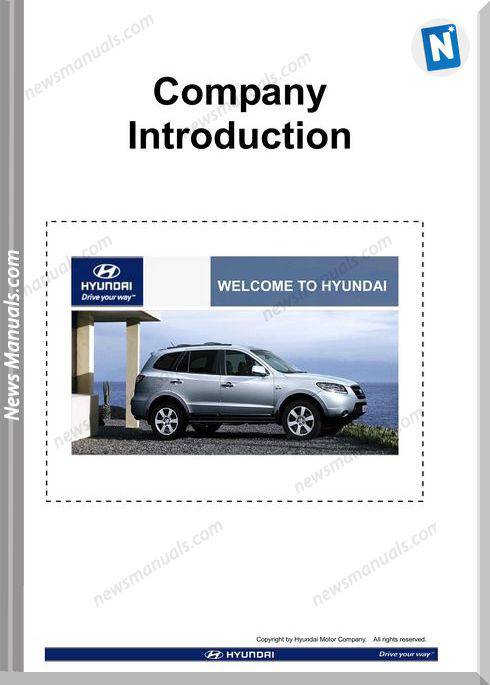 Hyundai Training Step 1 Company Introduction 2009