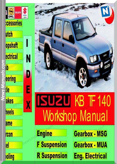 Isuzu 1993-1996 Kb Tf140 Models Workshop Manual