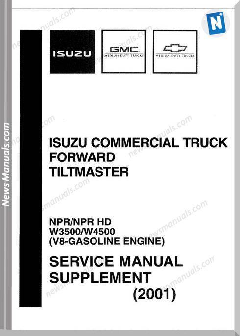 Isuzu Commerical Truck Npr 2001 Workshop Manual