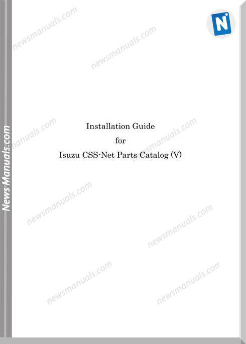 Isuzu Cssnet V Install Guide