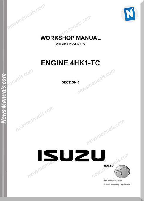 Isuzu N Series No1 Service Manual