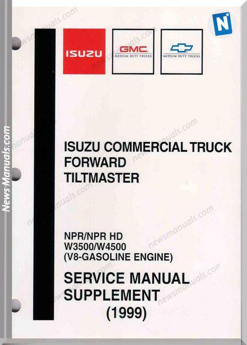 Isuzu Supplement 1999 Models Service Repair Manuals