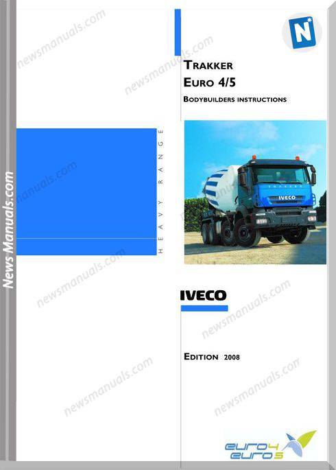 Iveco Trakker Euro 45 Bodybuilders Instructions