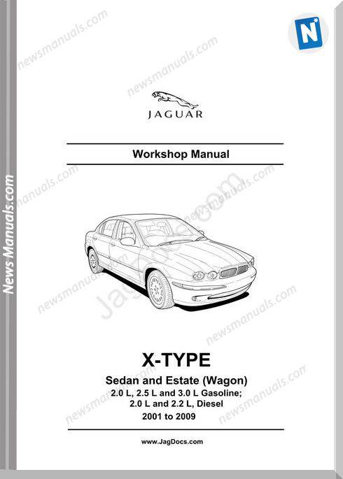 Jaguar Workshop Manual X Type 2001 2009