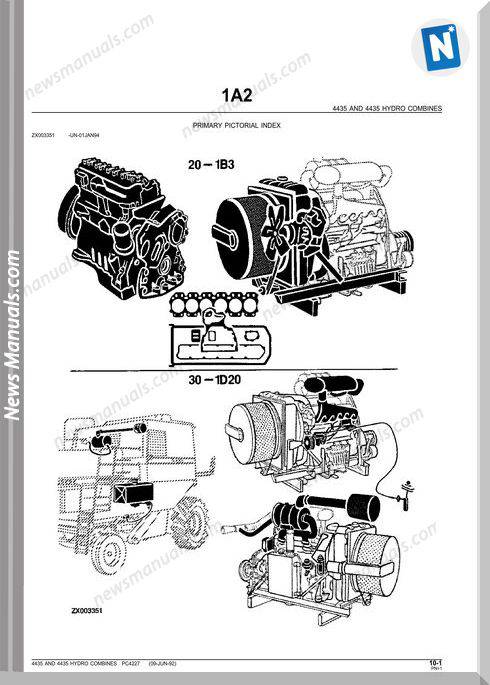 John Deere 4435 Parts Catalog