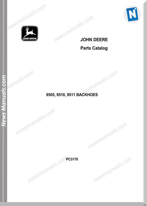 John Deere 9505 9510 9511 Parts Catalog