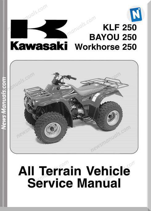 Kawasaki Klf250 2003 Service Manual