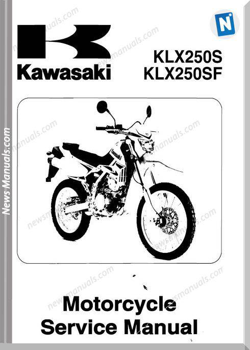 Kawasaki Klx250 Injection Service Manual 2008 2009