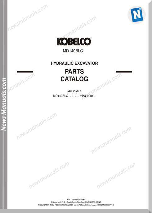 Kobelco Md140Blc Hydrualic Excavator
