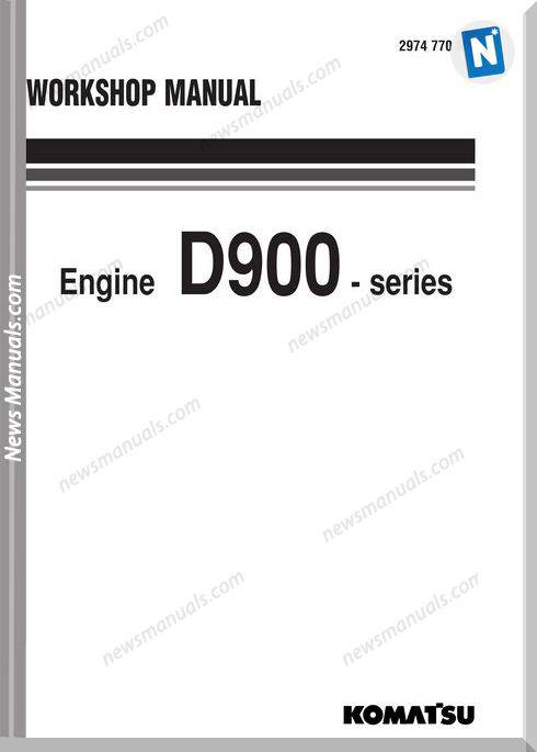Komatsu Engine D943A-1 Shop Manuals