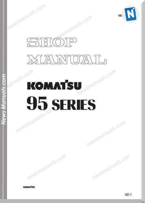 Komatsu Engine S4D95Lwe-5 Shop Manuals