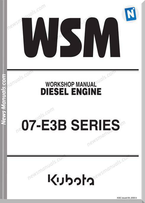 Kubota 07Di E3B Series Diesel Engine