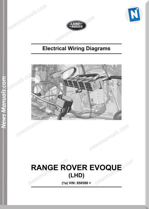 Land Rover Ranger Rover Evoque L538 2014 Wiring Diagram