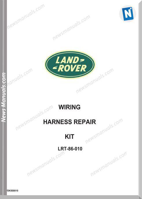 Land Rover Wiring Harness Repair Kit Lrt-86-010