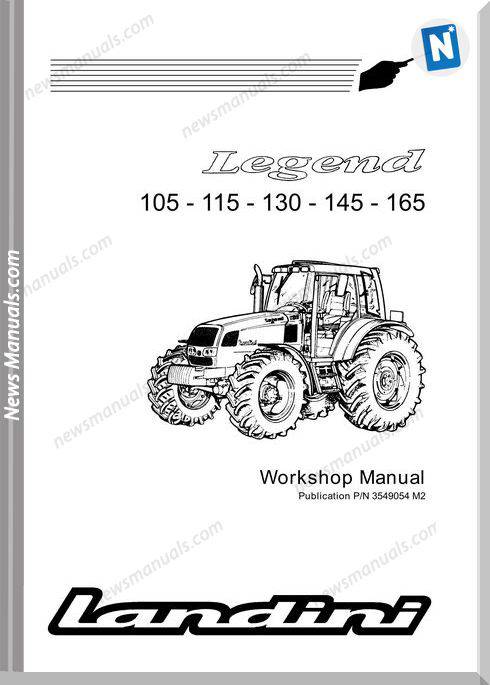 Landini 105 115 130 145 165 Service Manual 2