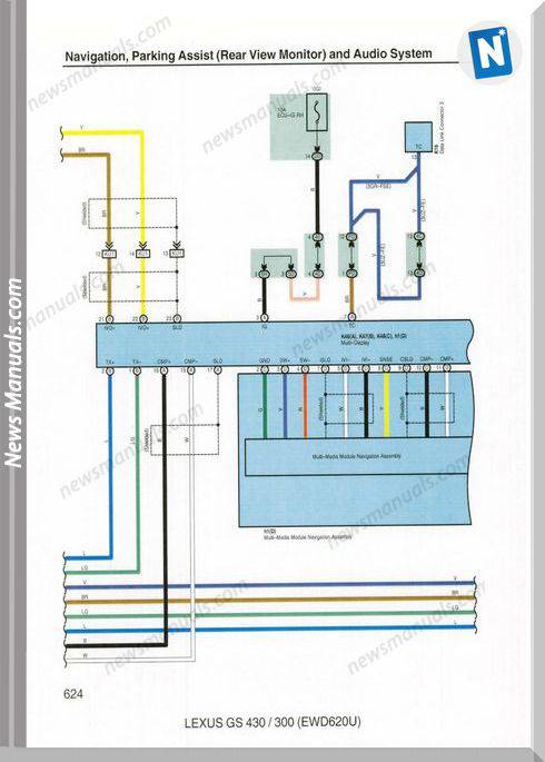 Lexus Gs 430300 2006 Wiring Diagram Systems