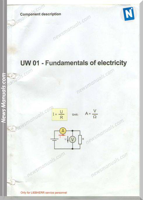 Liebherr Ltm 1030,1100 Componen Shematic Diagram Manual