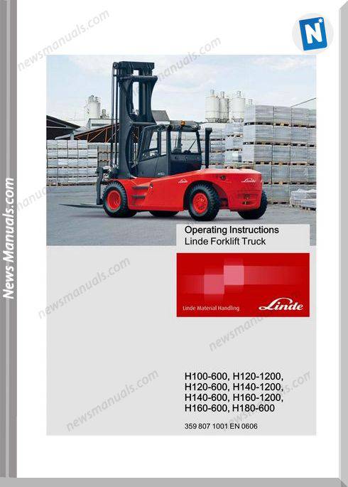 Linde Material Handling H100-180 Operating Instructions