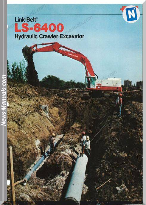Linkbelt Excavators 6400Ls Workshop Manual