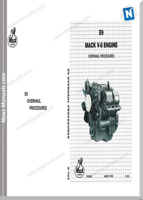 Mack E9 V8 Workshop Manual