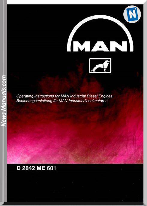 Man Diesel Engines D 2842 Me 601 Maintenance Manual