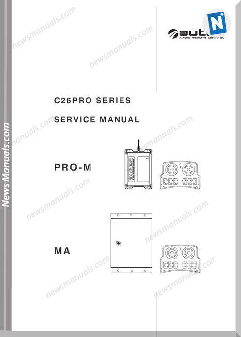 Manitou C26Pro-M Series Radiocontrol Service Manual