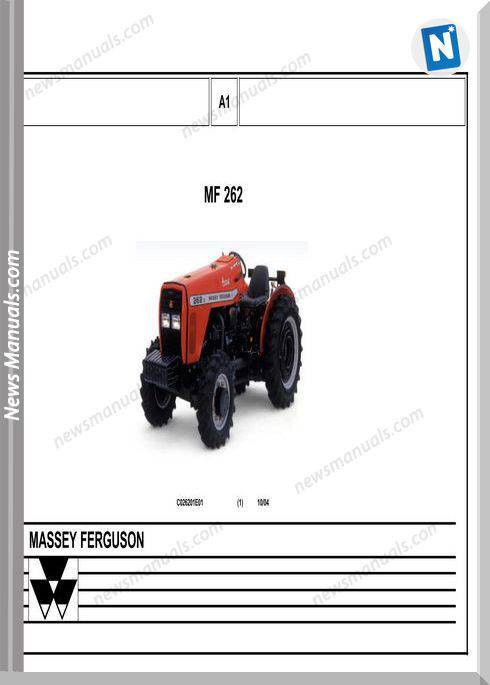 Massey Ferguson Mf 262 Tractor Workshop Manual