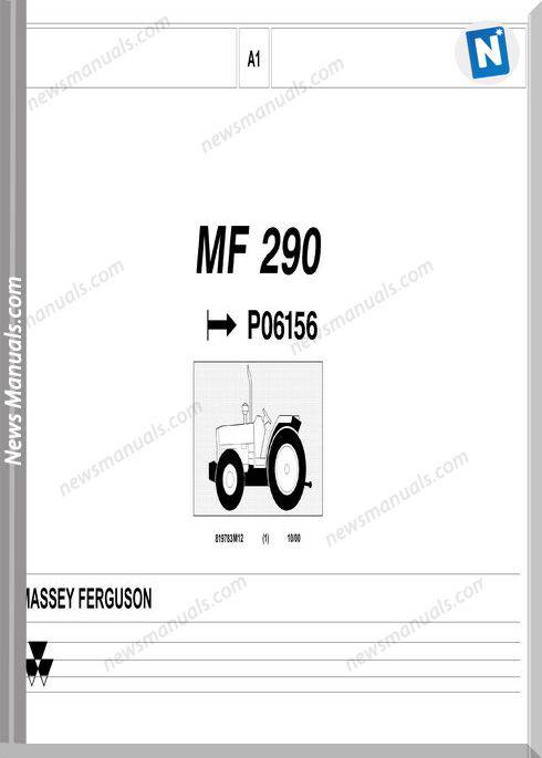 Massey Ferguson Mf 290 Part Catalogue