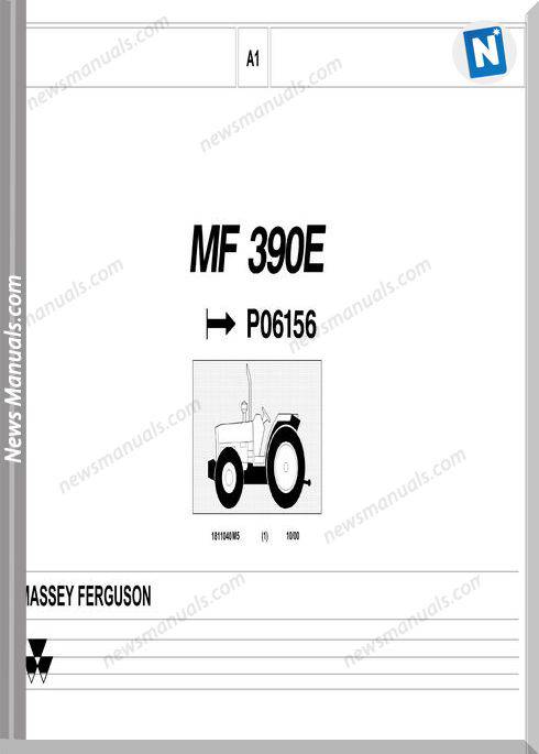 Massey Ferguson Mf 390 Part Catalogue