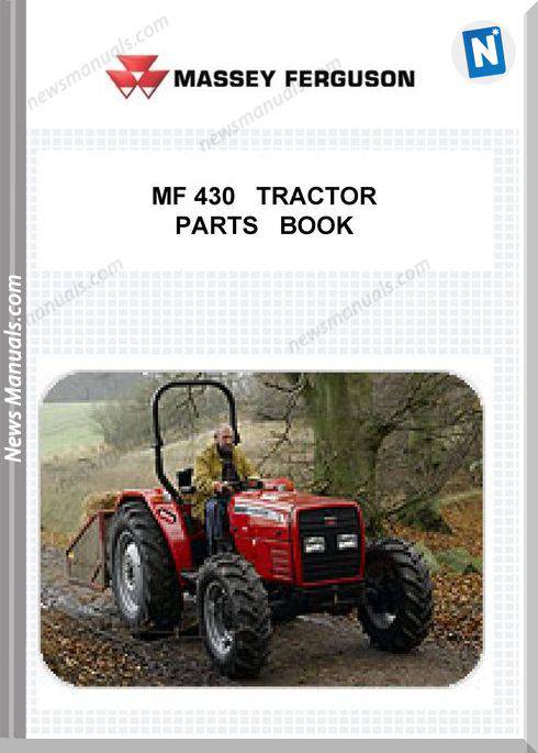 Massey Ferguson Mf 430 Tractor Part Catalogue