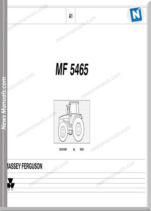 Massey Ferguson Mf 5465 Part Catalogue