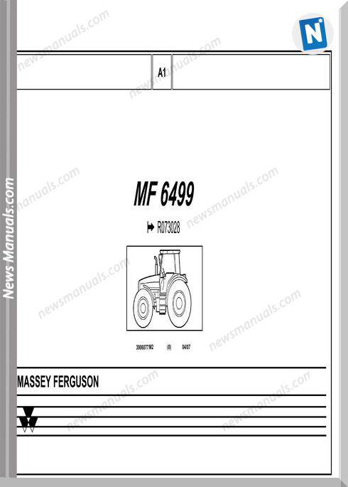 Massey Ferguson Mf 6499 Tier3 Part Catalogue